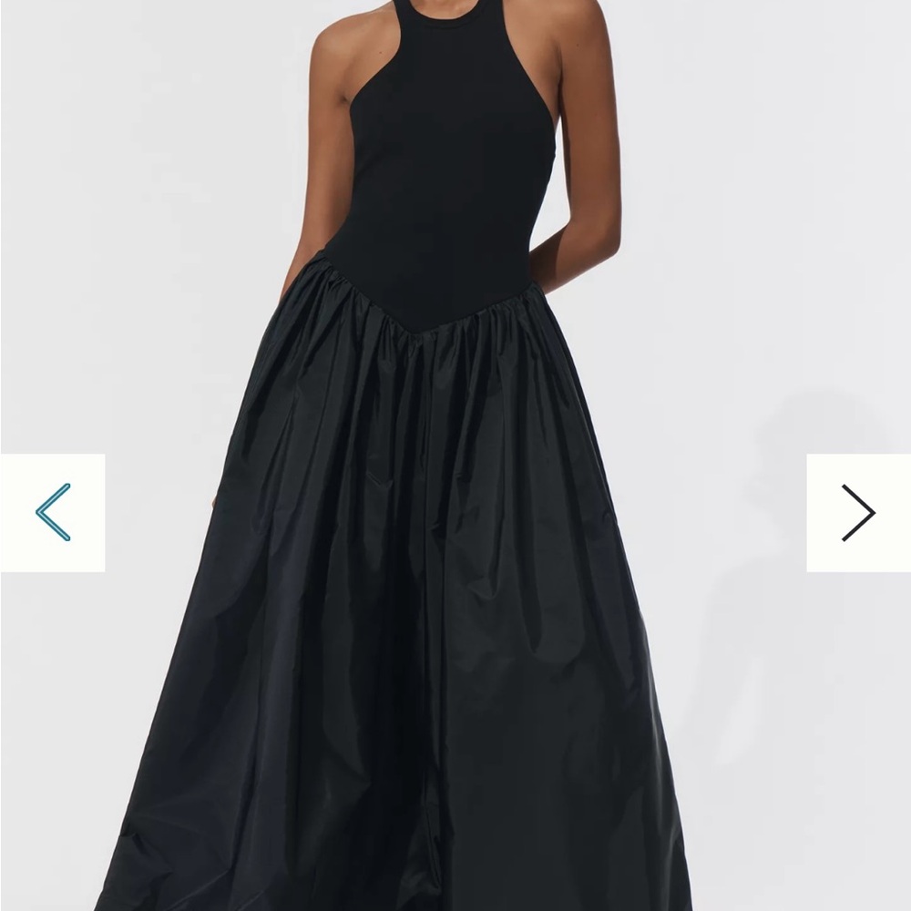 Anthropologie Maeve Sleeveless Crew-Neck Drop-Waist Maxi Dress